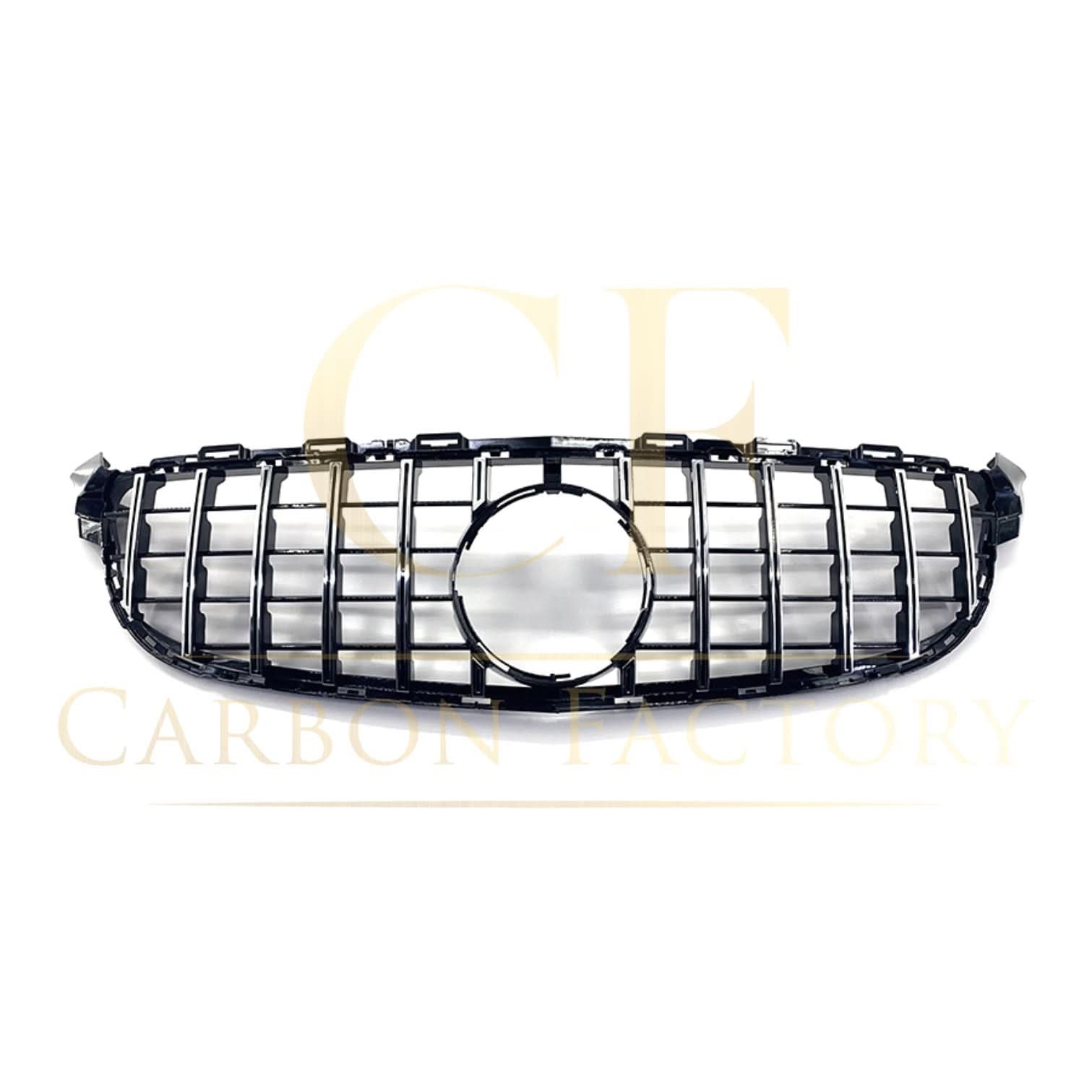 GT Style Front Grille for Mercedes Benz W205 C63 14-18 - Carbon Factory