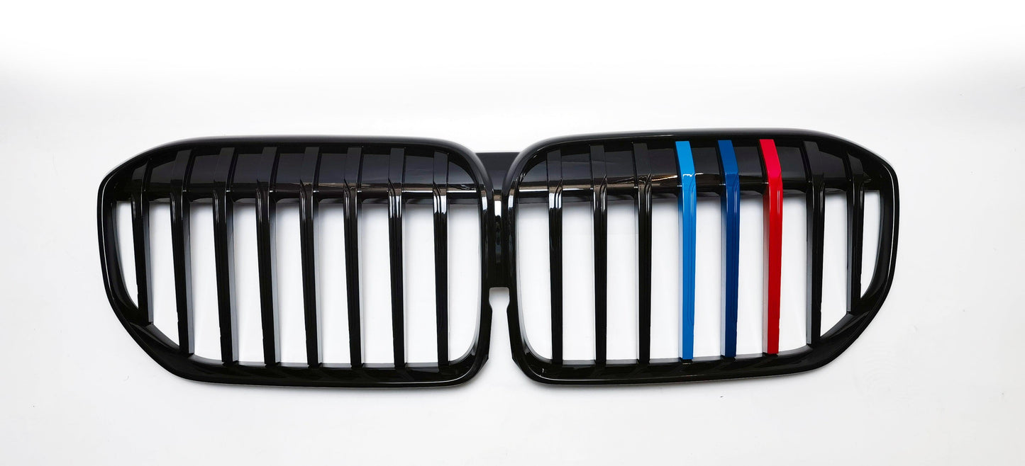 Gloss Black Front Grille for BMW G11 G12 7 Series LCI 20-23 - Carbon Factory