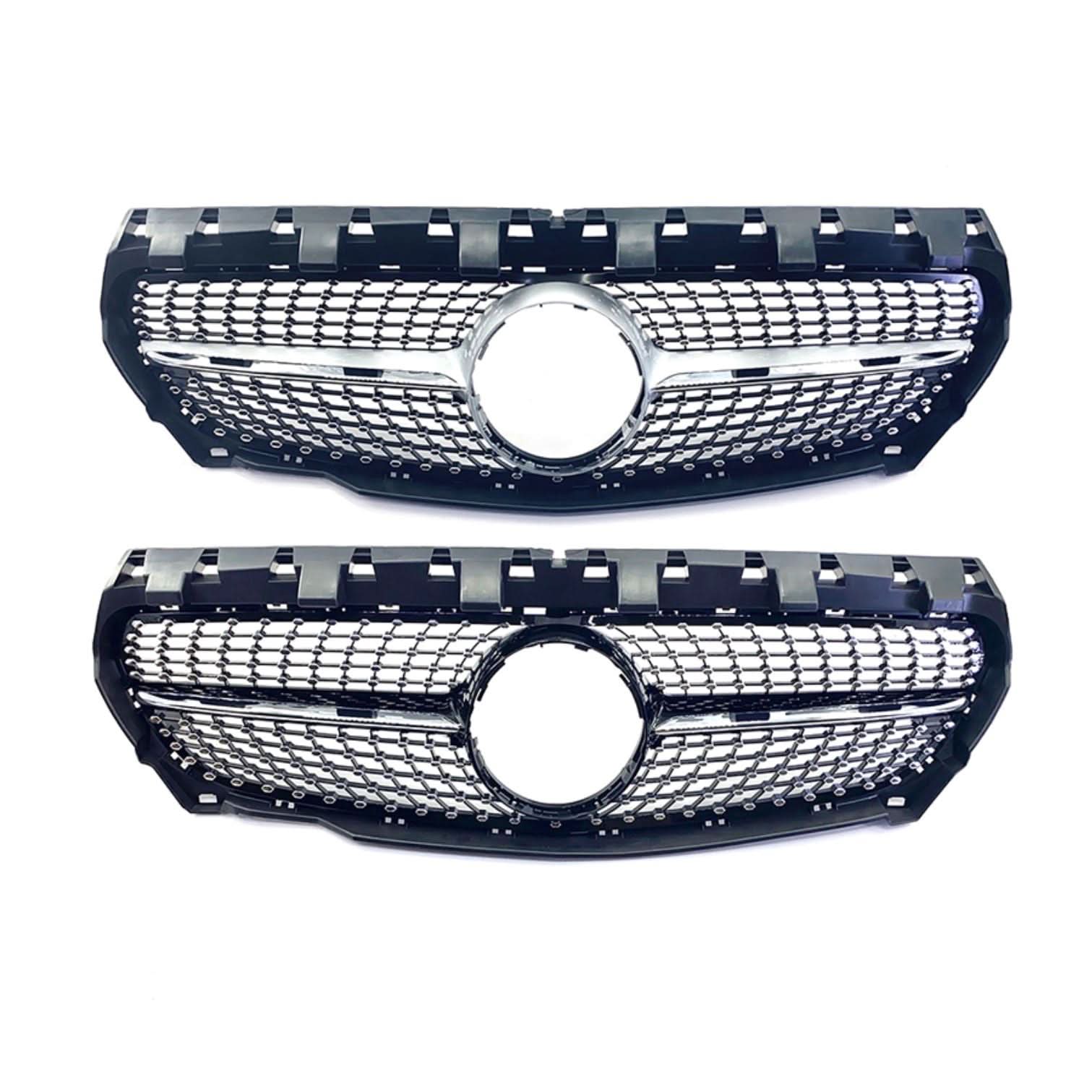 Diamond Style Front Grille for Mercedes Benz W117 CLA-Class 13-15 - Carbon Factory