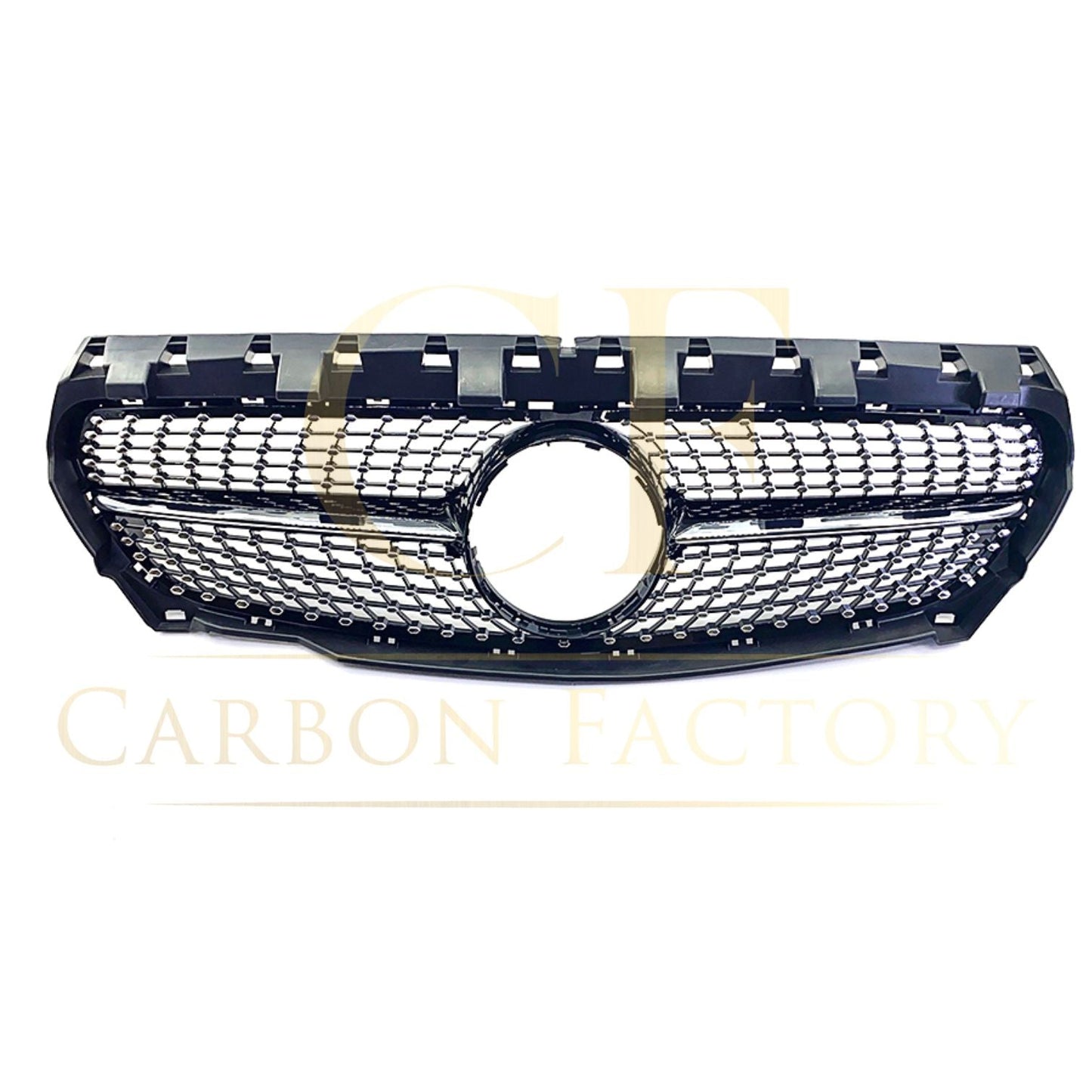 Diamond Style Front Grille for Mercedes Benz W117 CLA-Class 13-15 - Carbon Factory