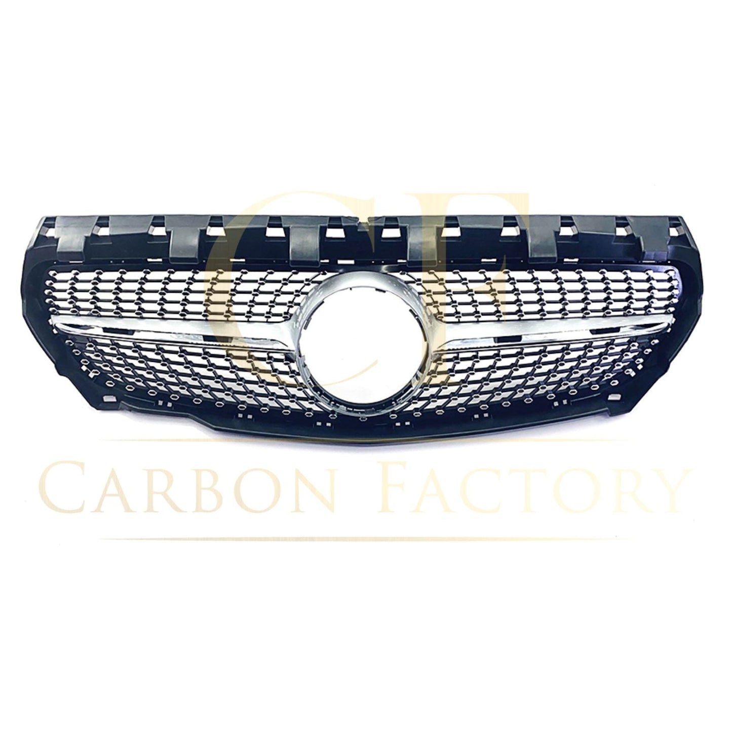 Diamond Style Front Grille for Mercedes Benz W117 CLA-Class 13-15 - Carbon Factory
