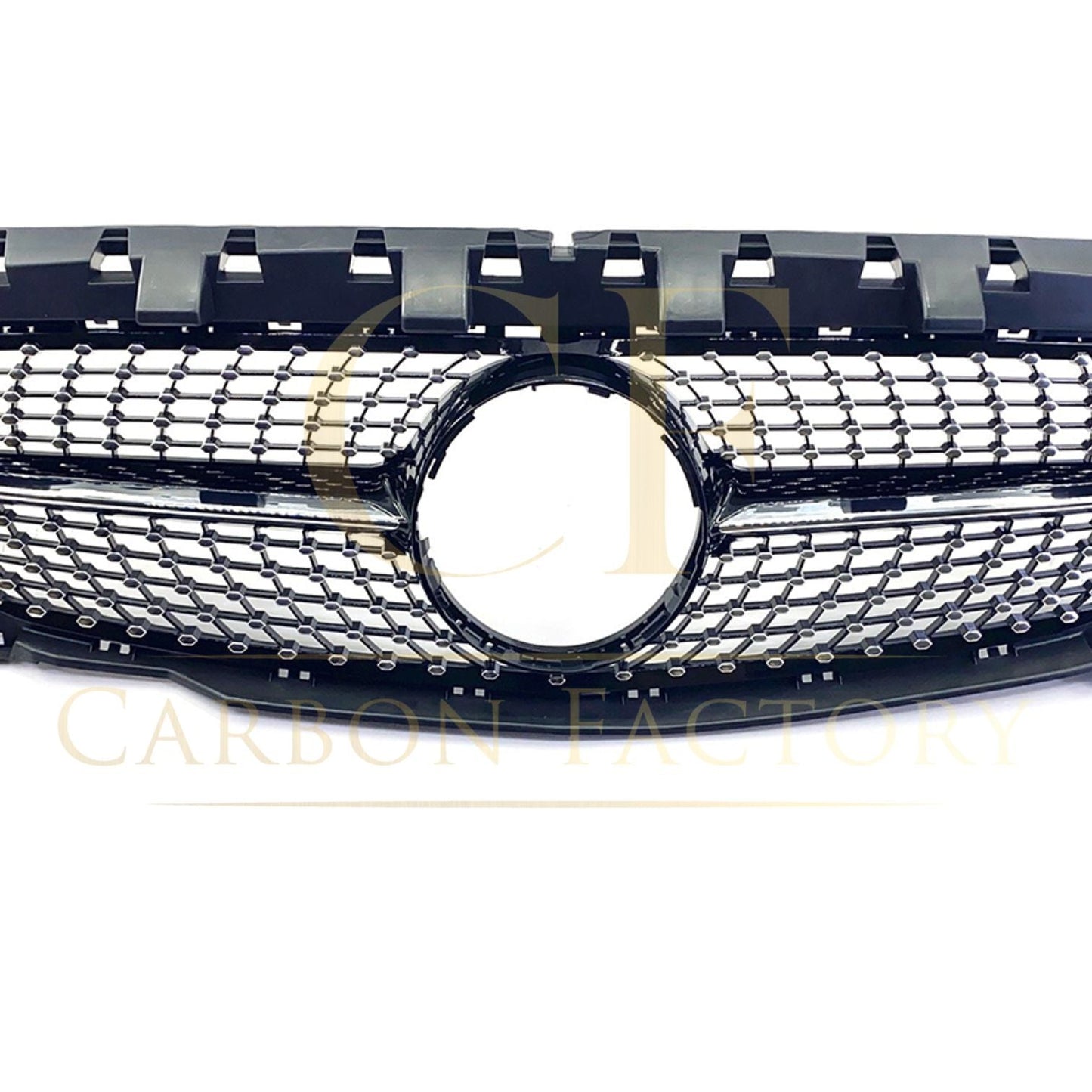 Diamond Style Front Grille for Mercedes Benz W117 CLA-Class 13-15 - Carbon Factory