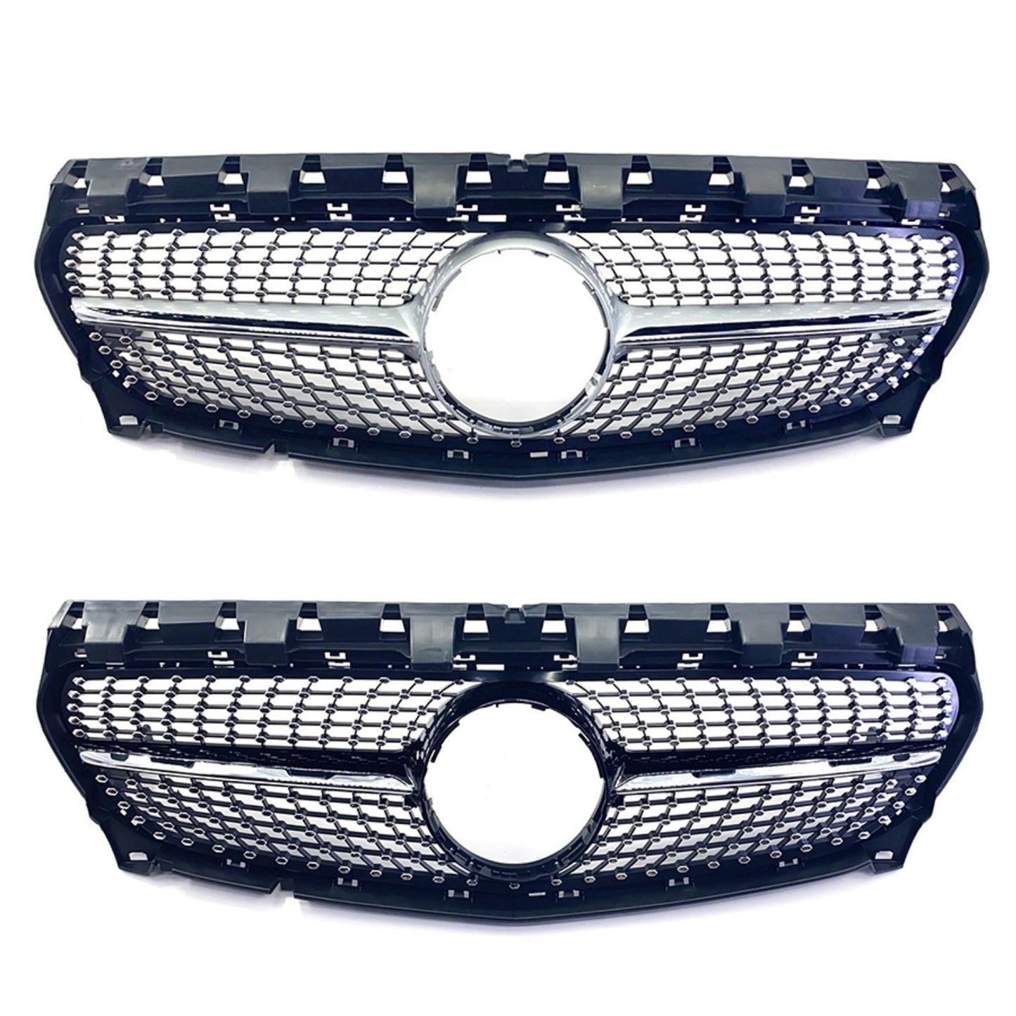 Diamond Style Front Grille for Mercedes Benz W117 CLA-Class 16-19 - Carbon Factory