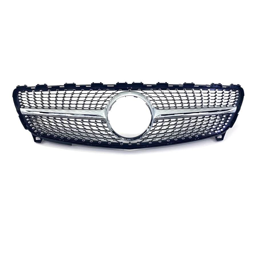 Diamond Style Front Grille for Mercedes Benz W176 A Class 16-18 - Carbon Factory