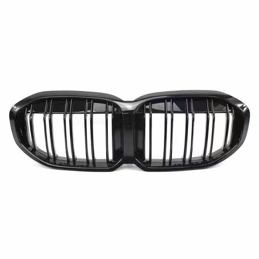 Gloss Black Front Grille for BMW F40 1 Series 19-25 - Carbon Factory
