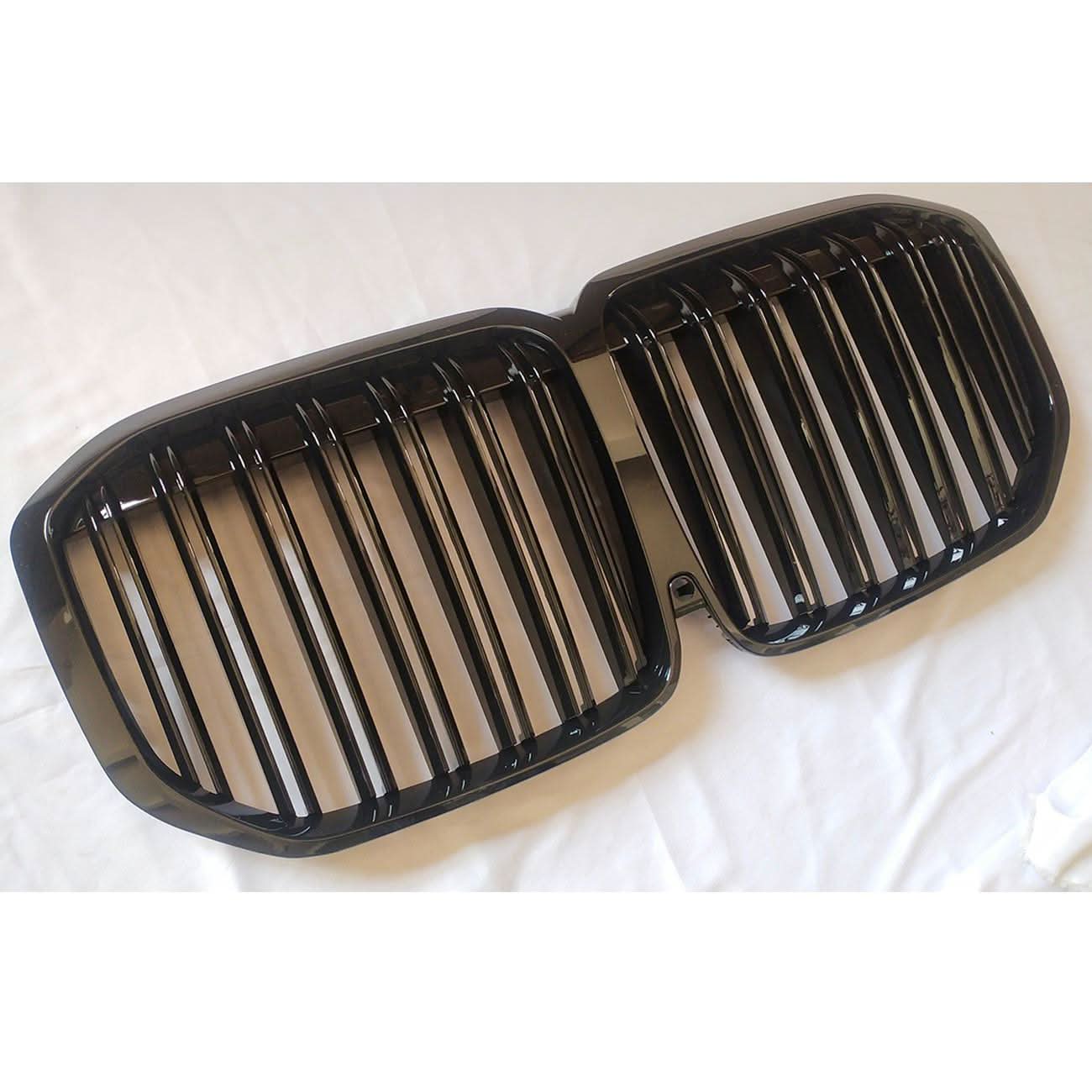 Gloss Black Front Grille for BMW G07 X7 19-22 - Carbon Factory