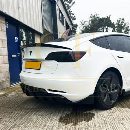Competition Style Gloss Black Kit for Tesla Model 3 16-23 - Carbon Factory