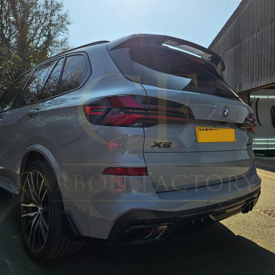 Gloss Black Body Kit 1 Splitter Diffuser Side Skirts Spoiler for BMW G05 LCI X5 23-Present (No Exhaust Tips) - Carbon Factory