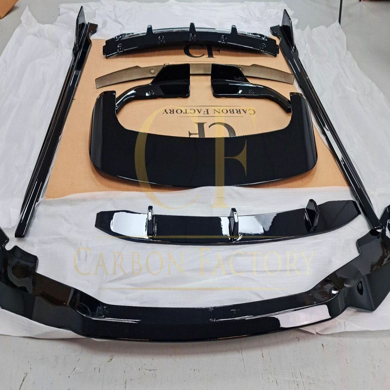 Gloss Black Body Kit Splitter Diffuser Side Skirts Spoiler for BMW G05 X5 19-22 - Carbon Factory