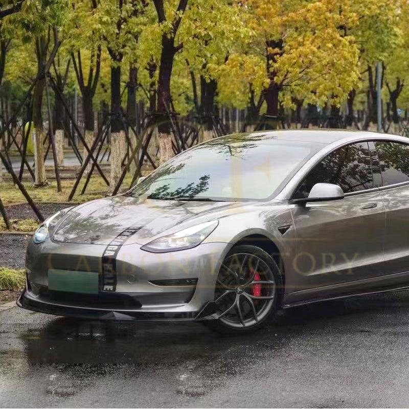 TR Style Gloss Black Kit with LED Diffuser for Tesla Model 3 16-23 - Carbon Factory
