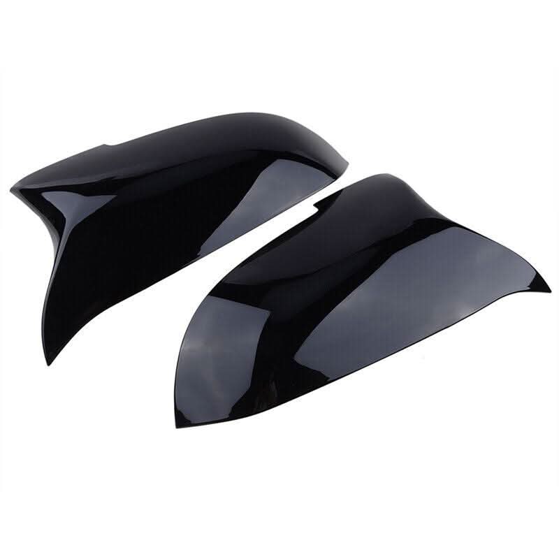 CF Style Gloss Black Replacement Mirror Covers for BMW F10 5 Series LCI F06 F12 F13 6 Series F01 7 Series - Carbon Factory