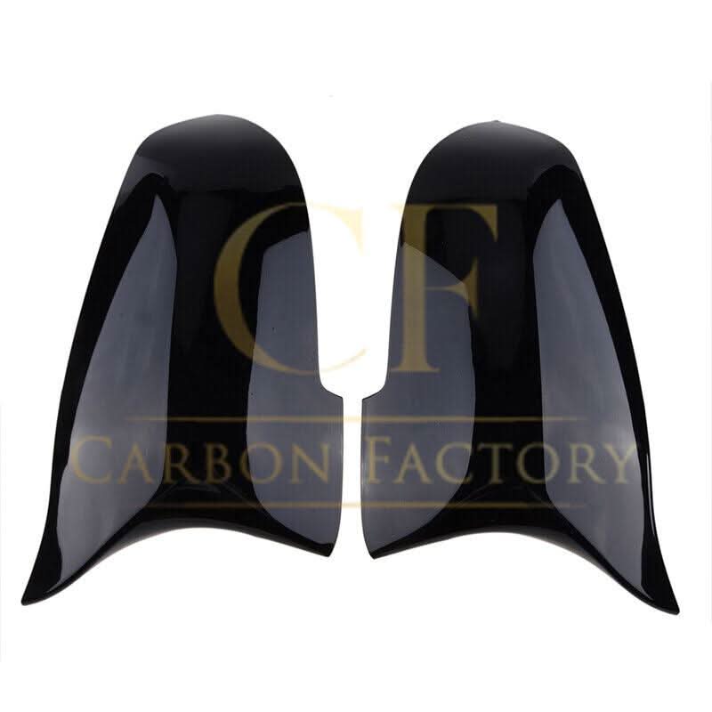 CF Style Gloss Black Replacement Mirror Covers for BMW F10 5 Series LCI F06 F12 F13 6 Series F01 7 Series - Carbon Factory