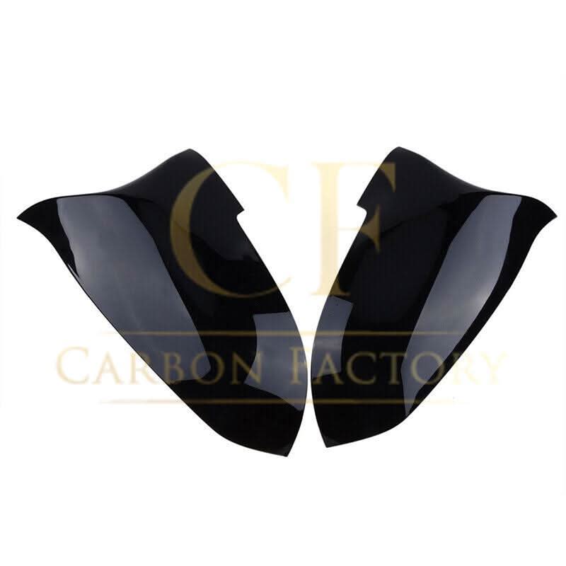 CF Style Gloss Black Replacement Mirror Covers for BMW F10 5 Series LCI F06 F12 F13 6 Series F01 7 Series - Carbon Factory