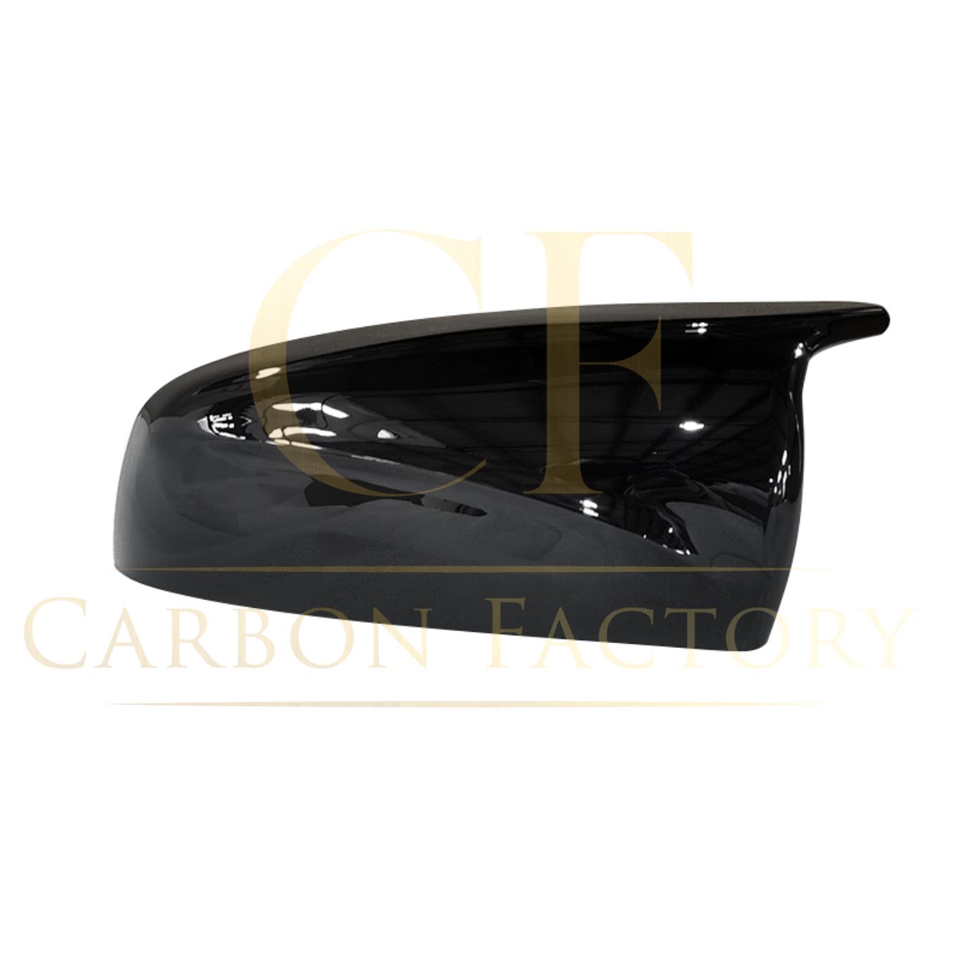M4 Style Gloss Black Replacement Mirror Covers for BMW E70 X5 08-14 - Carbon Factory