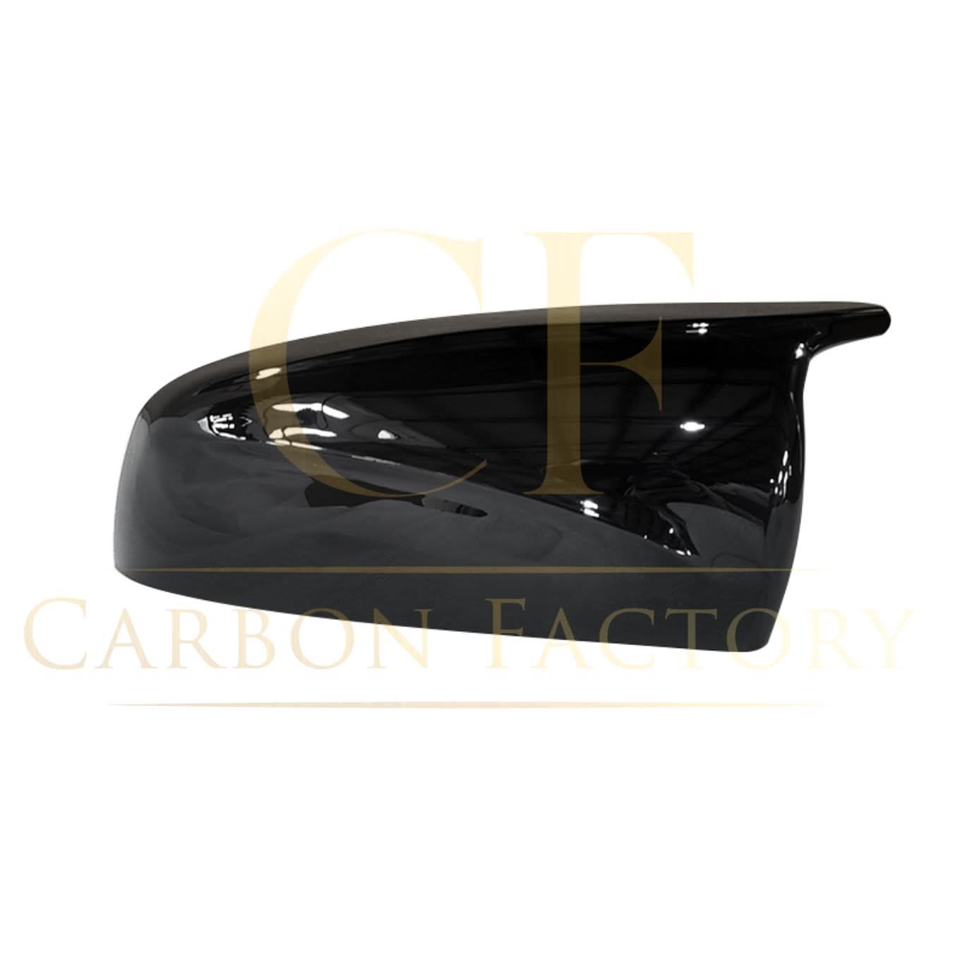 M4 Style Gloss Black Replacement Mirror Covers for BMW E71 X6 08-14 - Carbon Factory
