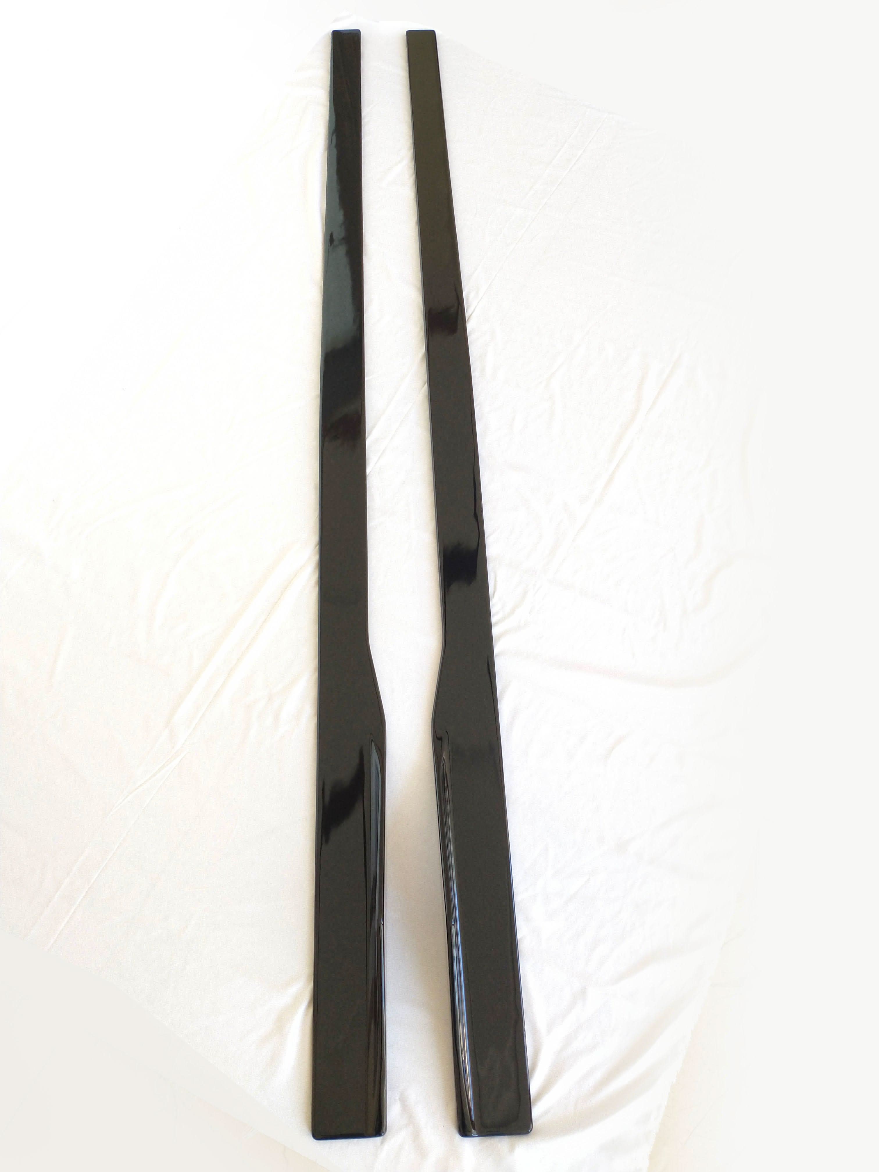 AC Style Gloss Black Side Skirts for BMW G14 G15 8 Series 19-Present - Carbon Factory