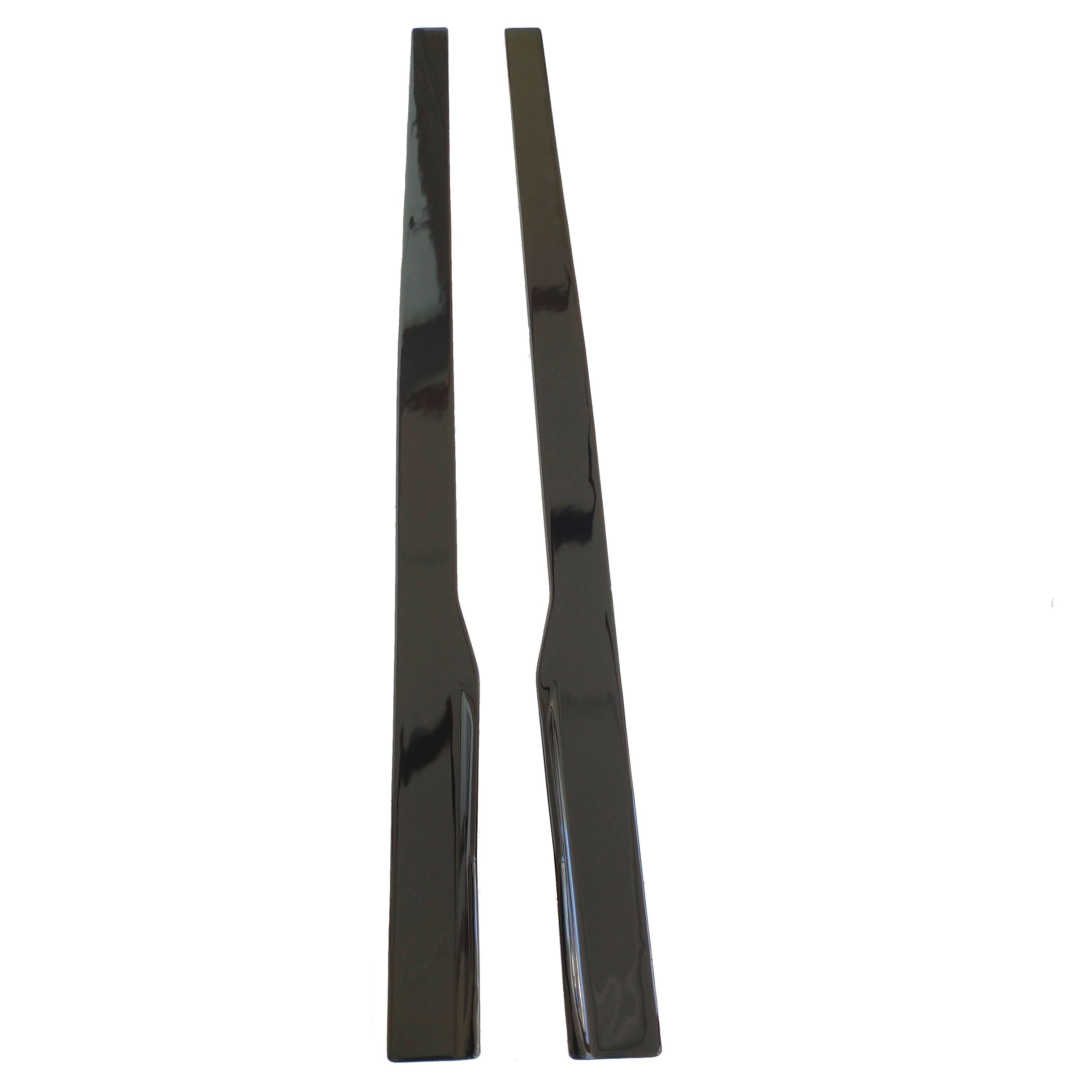 AC Style Gloss Black Side Skirts for BMW G16 8 Series Gran Coupe 19-Present - Carbon Factory