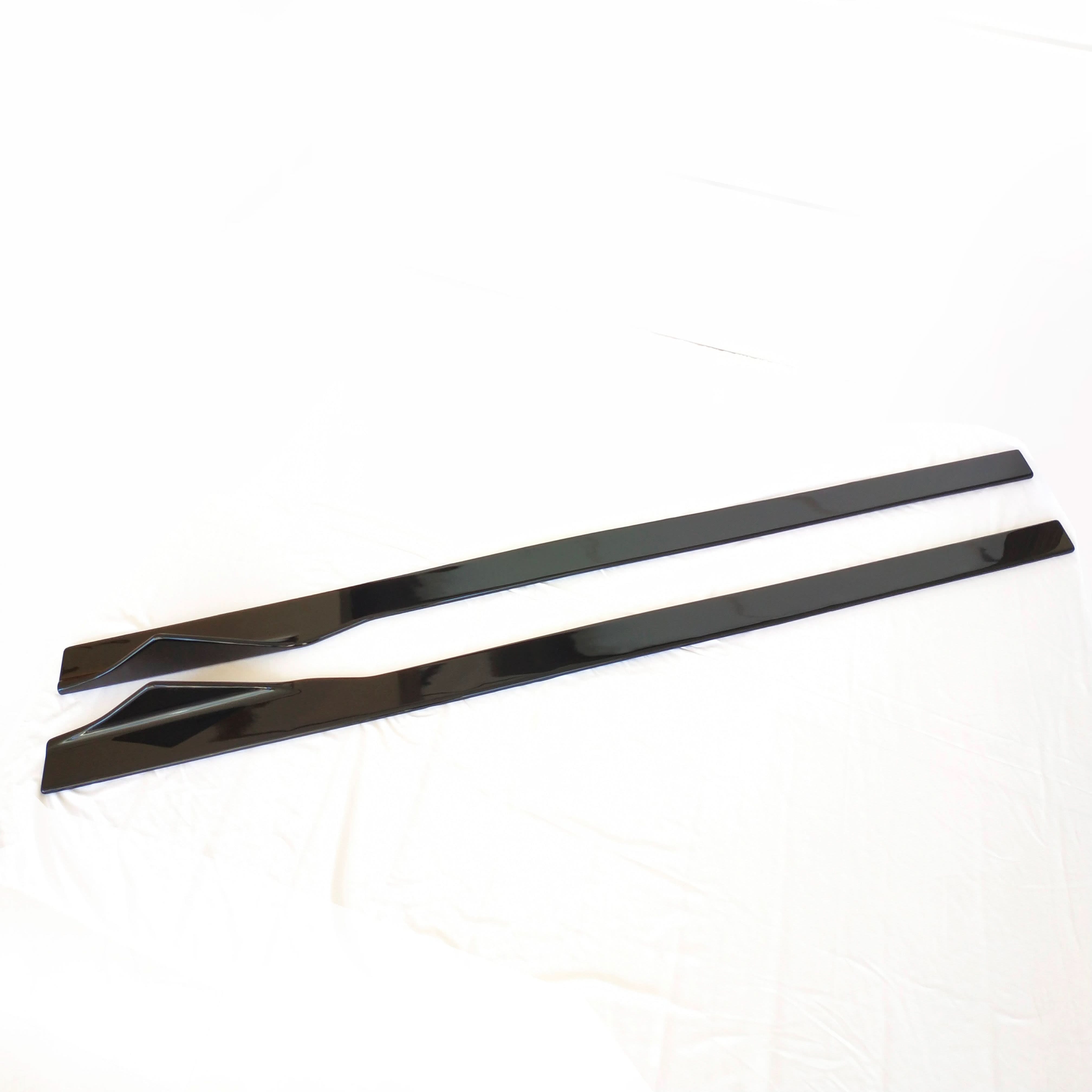 AC Style Gloss Black Side Skirts for BMW G16 8 Series Gran Coupe 19-Present - Carbon Factory