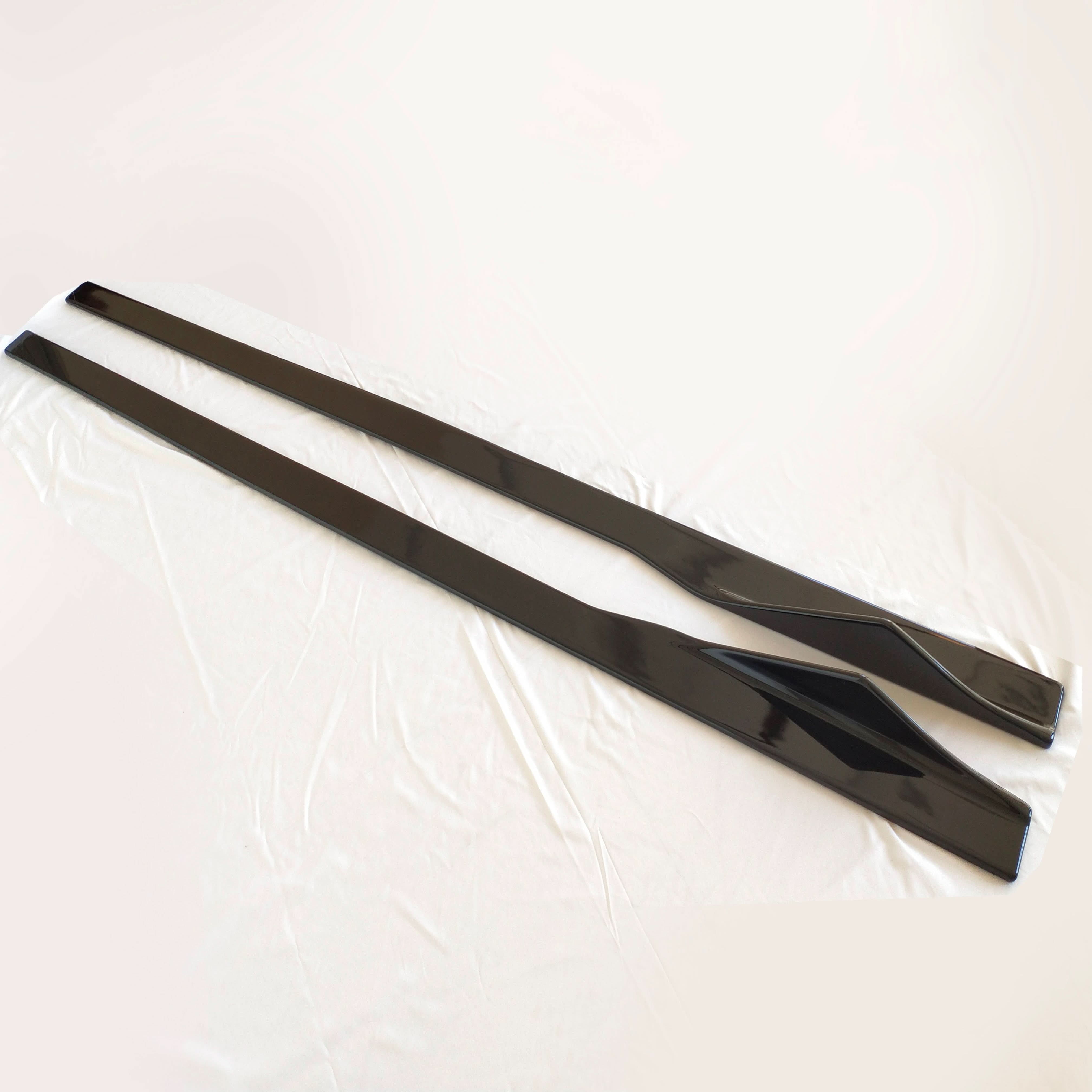 AC Style Gloss Black Side Skirts for BMW G16 8 Series Gran Coupe 19-Present - Carbon Factory