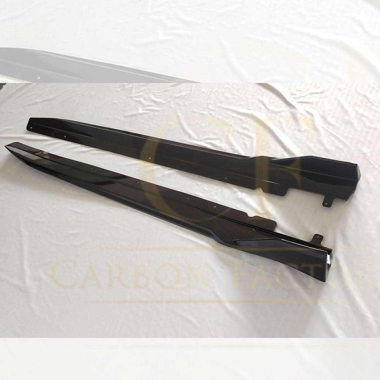 Competition Style Gloss Black Side Skirts for BMW 3 Series G20 19-Present - Carbon Factory