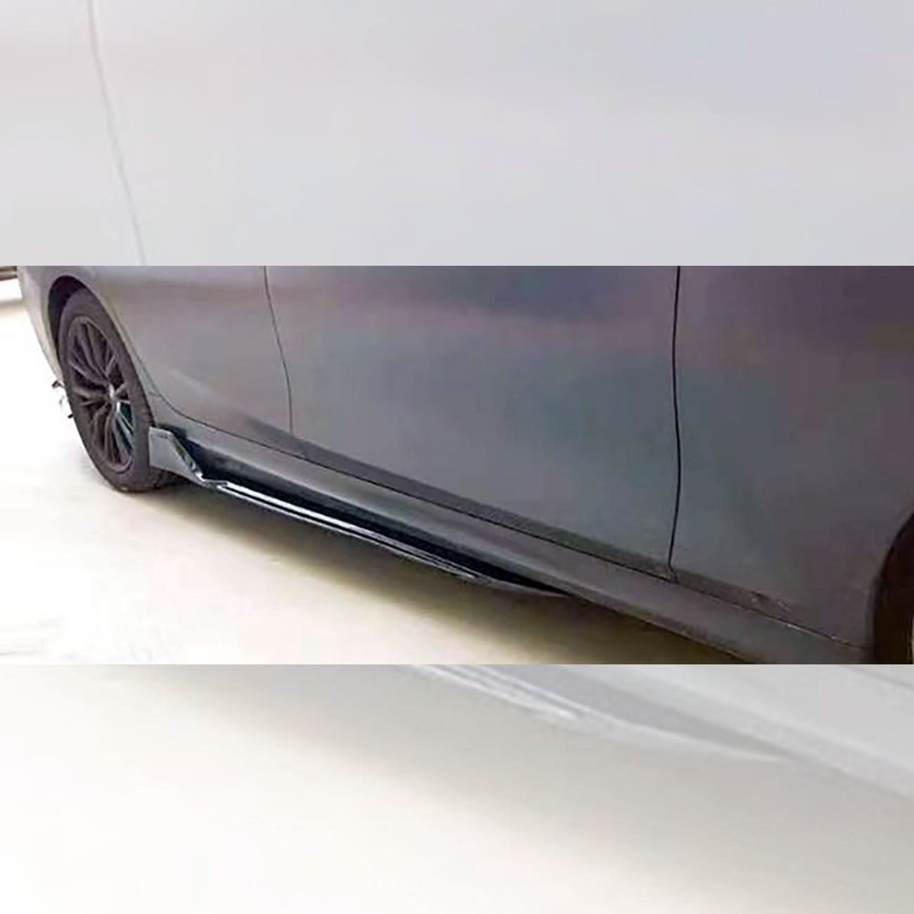 Competition Style Gloss Black Side Skirts for BMW G22 G23 G26 4 Series 20-Present - Carbon Factory