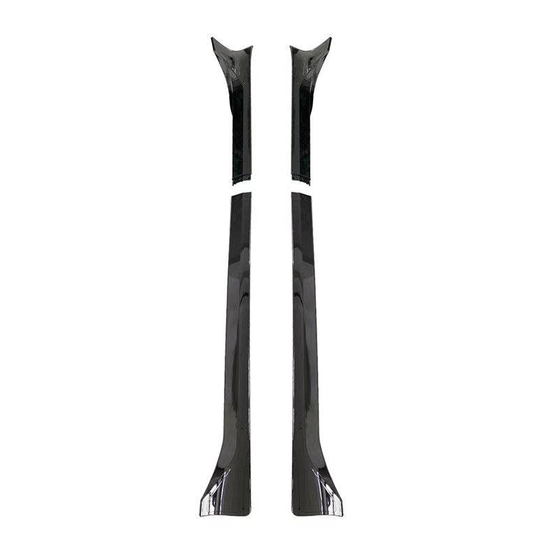 Competition Style Gloss Black Side Skirts for Tesla Model Y 19-24 - Carbon Factory