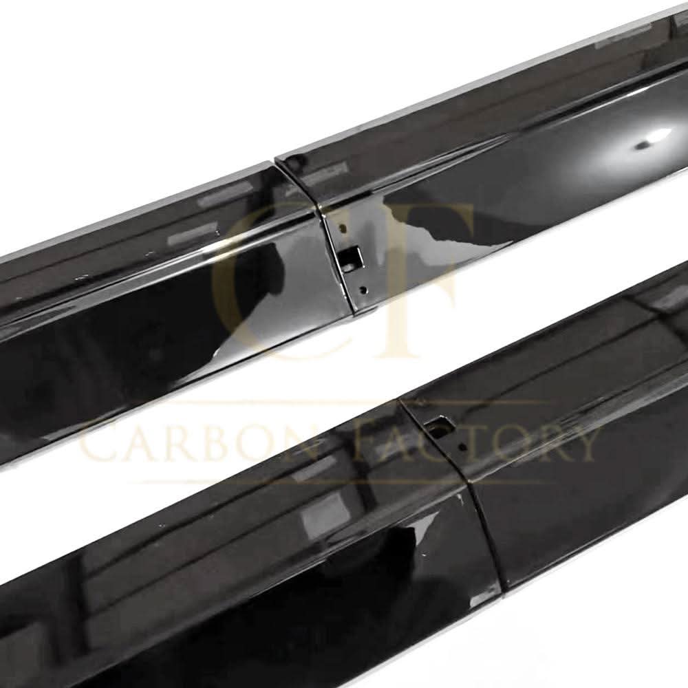Competition Style Gloss Black Side Skirts for Tesla Model Y 19-24 - Carbon Factory