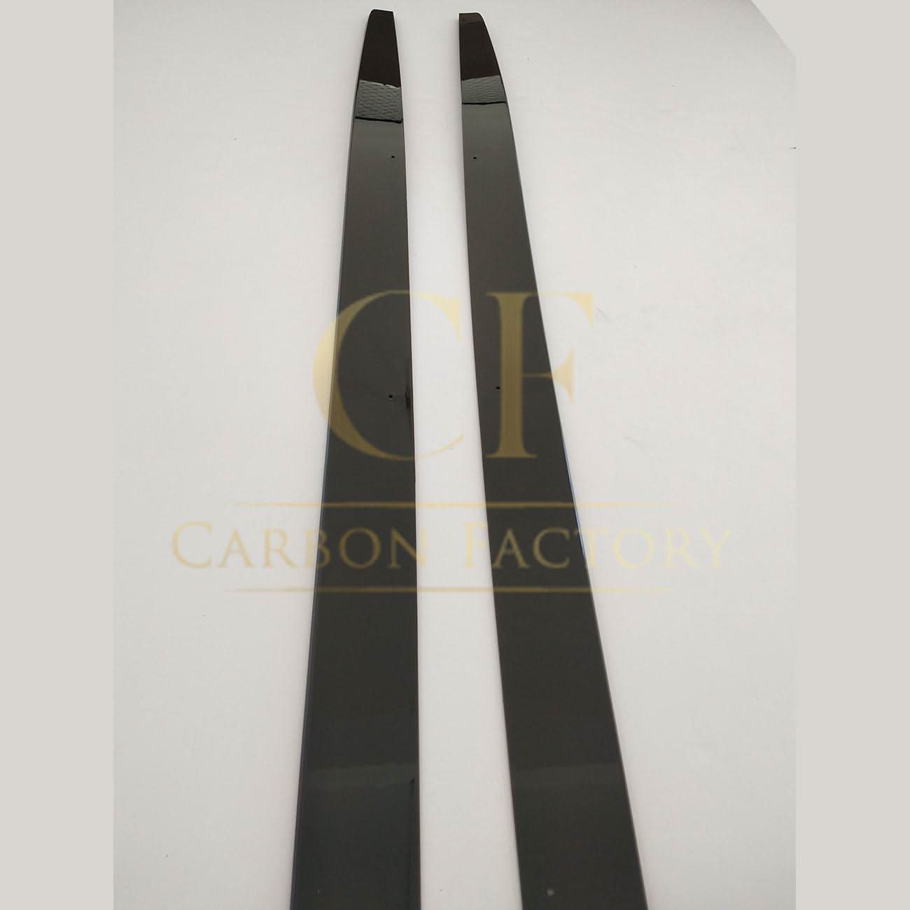MP Style Gloss Black Side Skirts for BMW 1 Series E82 2007-2013 - Carbon Factory