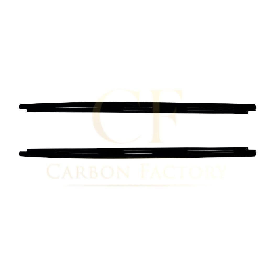 MP Style Gloss Black Side Skirts for BMW E60 E61 M5 05-10 - Carbon Factory