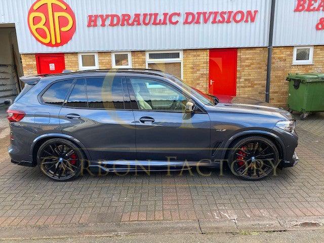 MP Style Gloss Black Side Skirts for BMW G05 X5 F95 X5M 19-22 - Carbon Factory