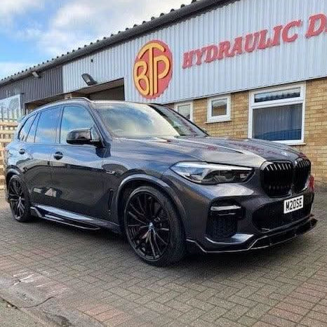 MP Style Gloss Black Side Skirts for BMW G05 X5 F95 X5M 19-22 - Carbon Factory