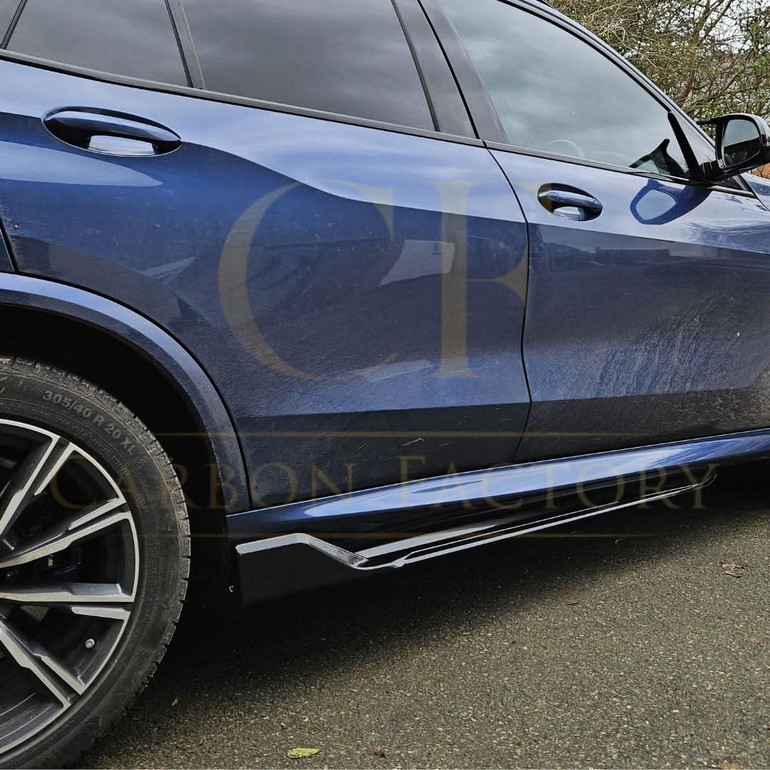 MP Style Gloss Black Side Skirts for BMW G05 X5 F95 X5M 19-22 - Carbon Factory