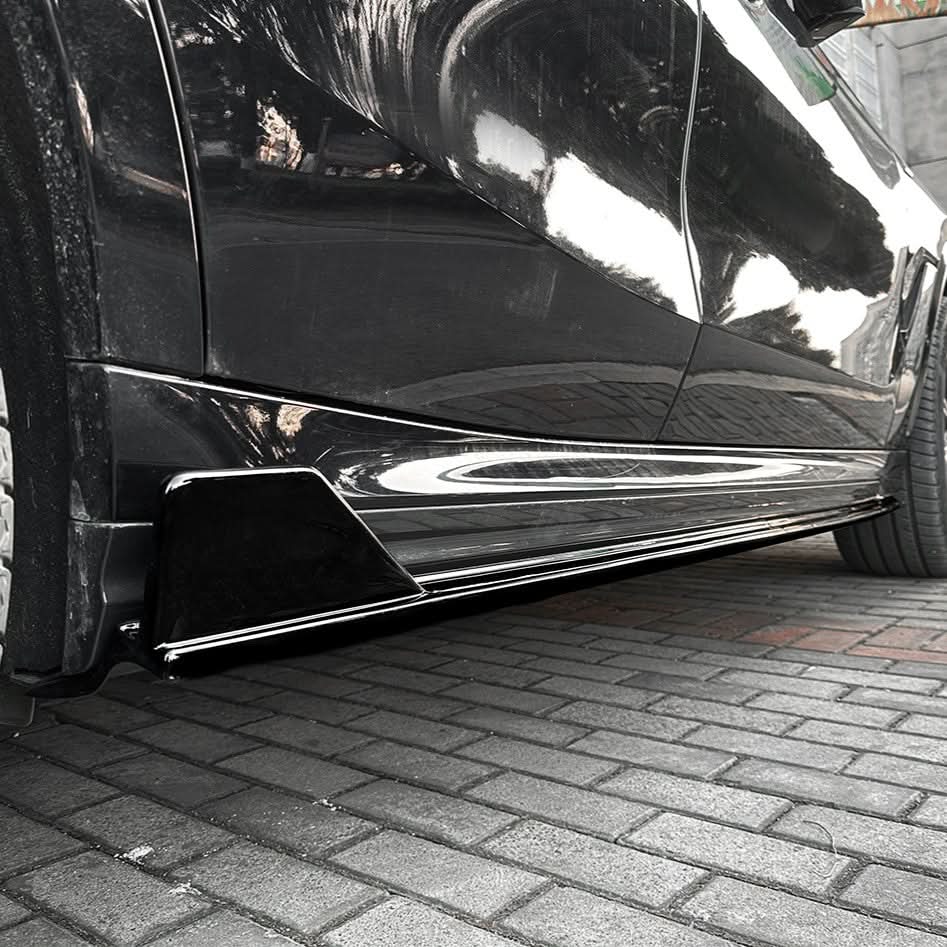 MP Style Gloss Black Side Skirts for BMW G06 X6 19-25 - Carbon Factory