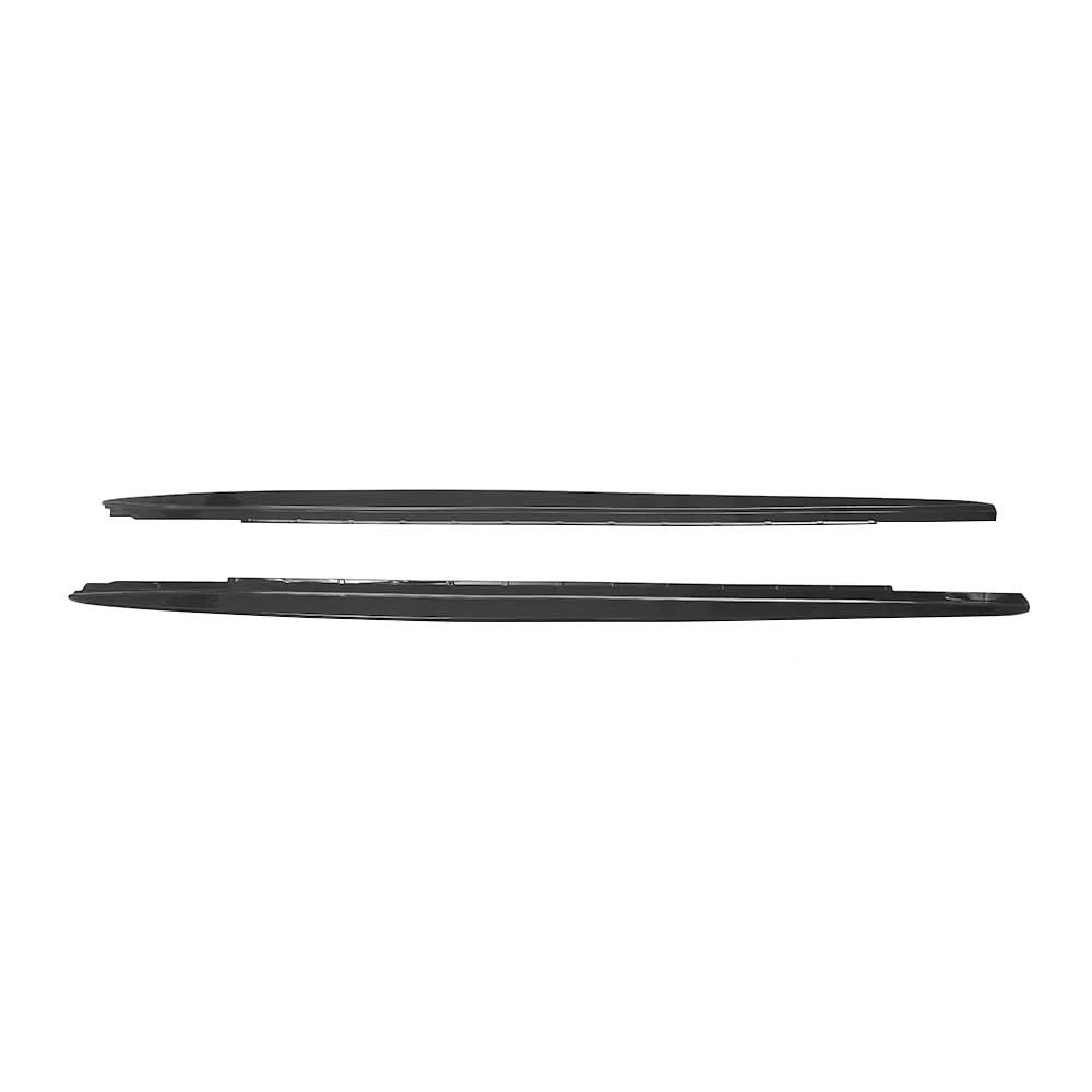 Gloss black side skirts for BMW G30 G31 5 Series F90 M5, designed to enhance the sporty appearance of the vehicle.