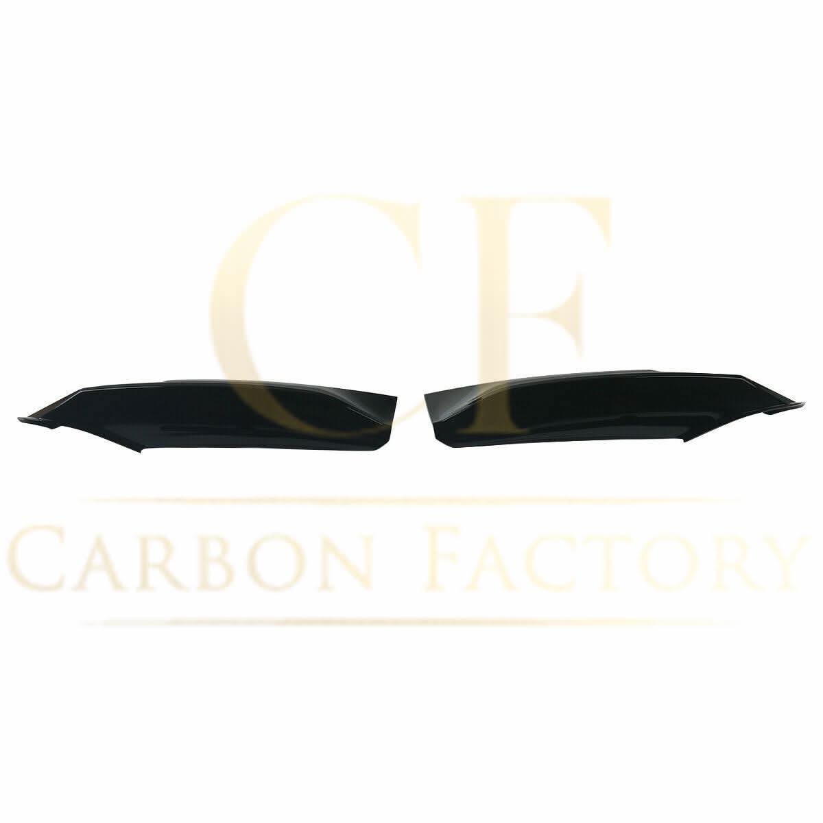 3D Style Gloss Black Front Splitter for BMW F30 F31 3 Series M Sport 12-19 - Carbon Factory