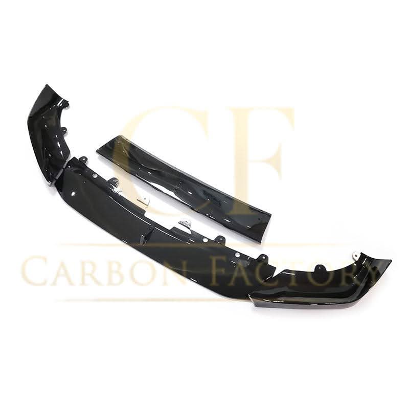 AC Style Gloss Black Front Splitter for BMW G01 X3 IX3 G02 X4 LCI 22-24 - Carbon Factory