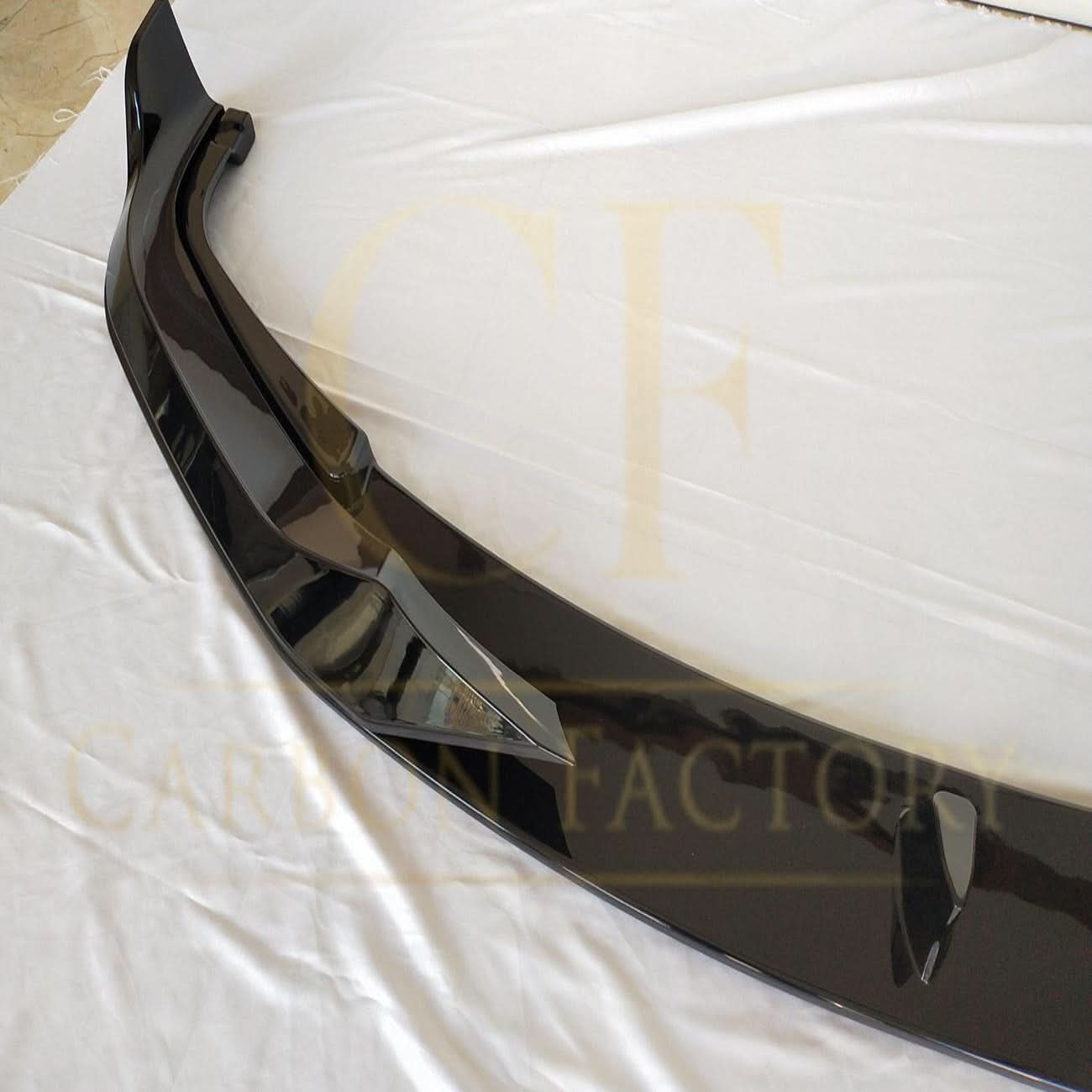 AC Style Gloss Black Front Splitter for BMW G14 G15 G16 8 Series 19-Present - Carbon Factory