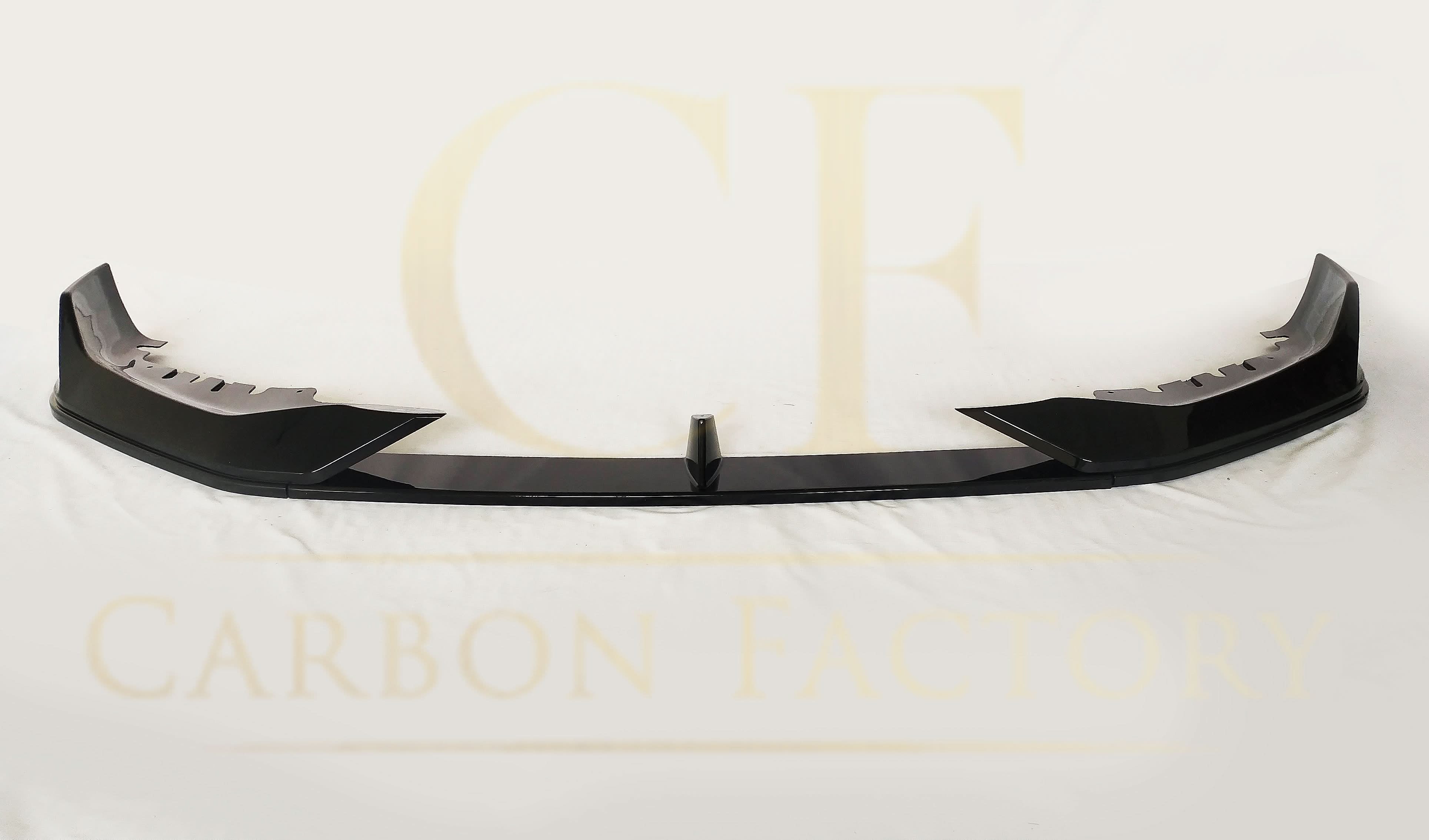 AC Style Gloss Black Front Splitter for BMW G30 G31 5 Series LCI 21-24 - Carbon Factory