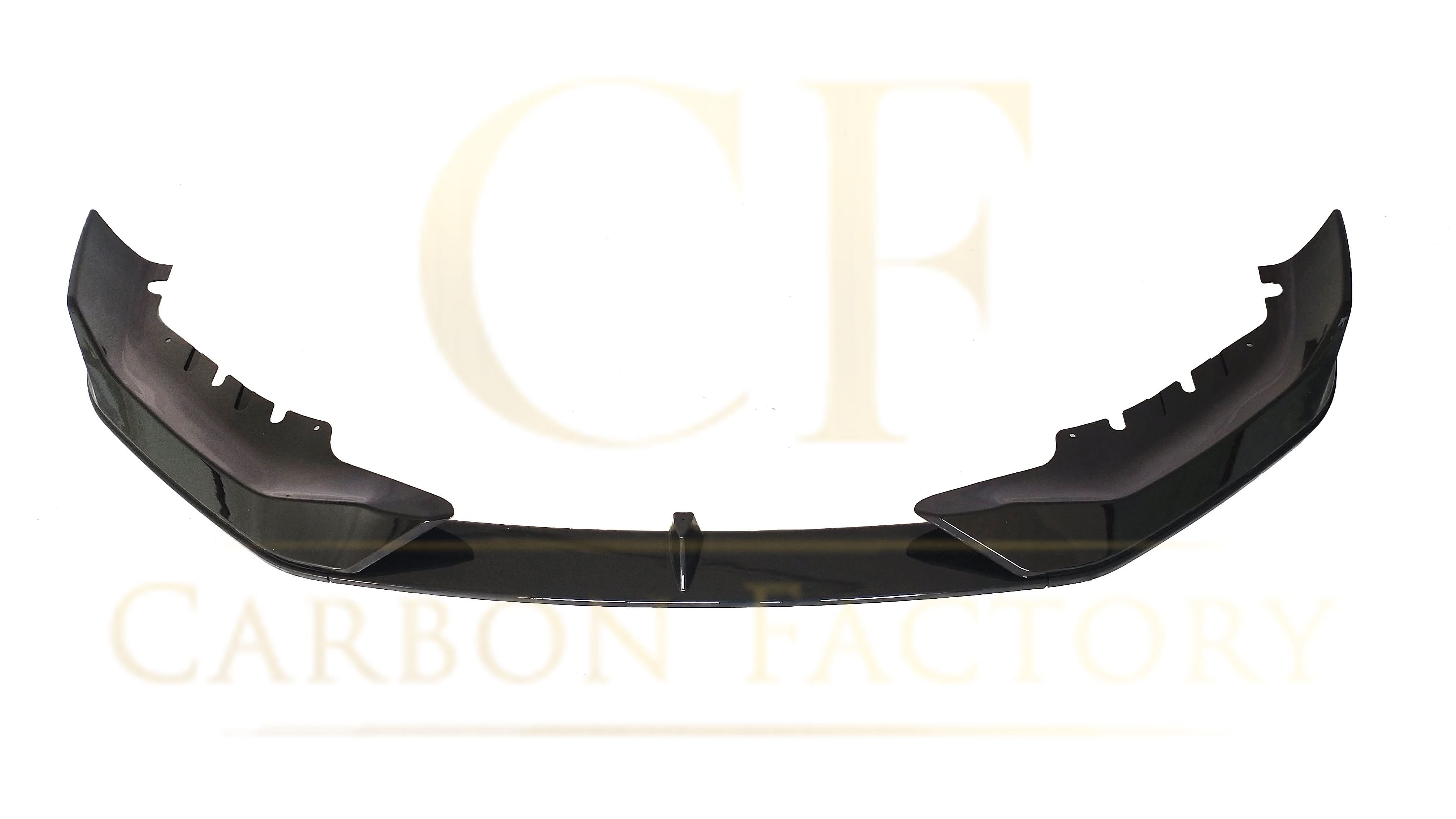 AC Style Gloss Black Front Splitter for BMW G30 G31 5 Series LCI 21-24 - Carbon Factory