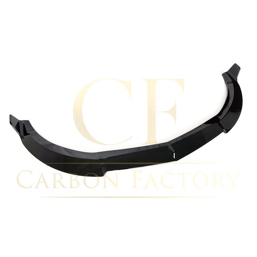 AMG Style Gloss Black Front Splitter for Mercedes Benz W176 A Class 13-15 - Carbon Factory