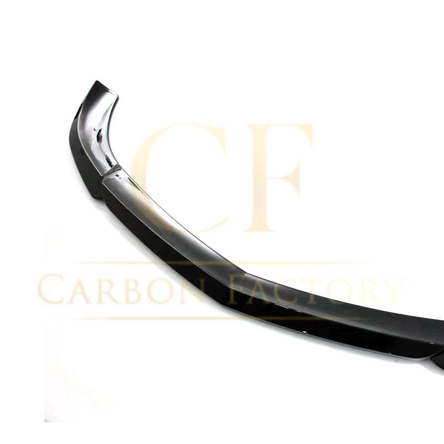 AMG Style Gloss Black Front Splitter for Mercedes Benz W204 C Class 08-14 - Carbon Factory