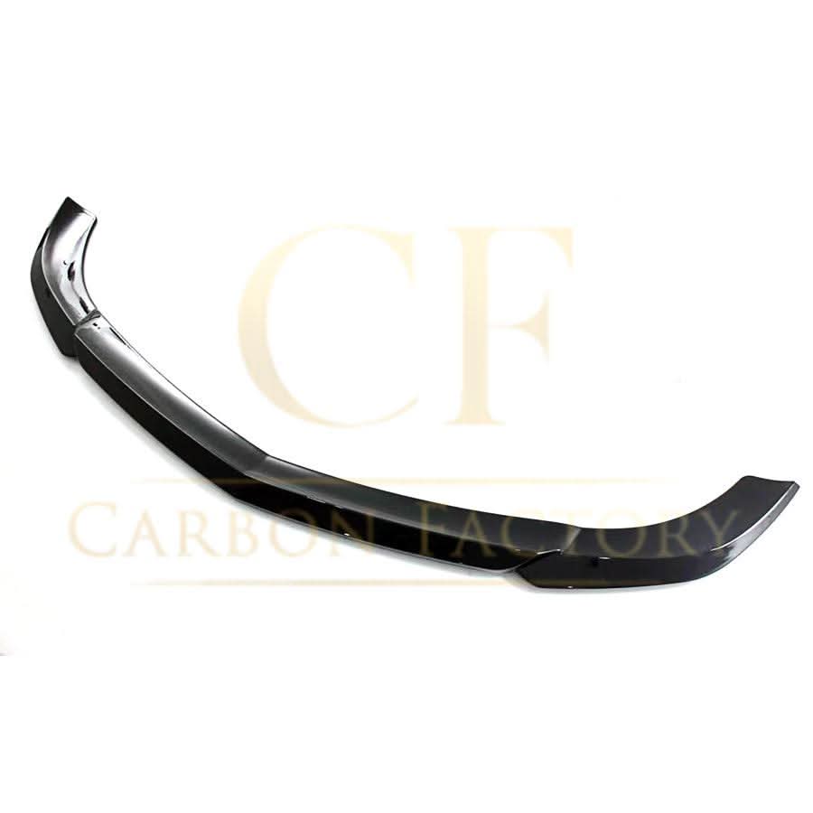 AMG Style Gloss Black Front Splitter for Mercedes Benz W204 C Class 08-14 - Carbon Factory