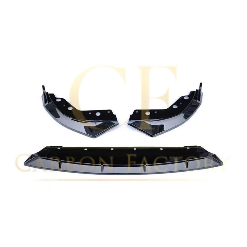 BK Style Gloss Black Front Splitter for BMW 3 Series G20 G21 LCI 23-Present - Carbon Factory
