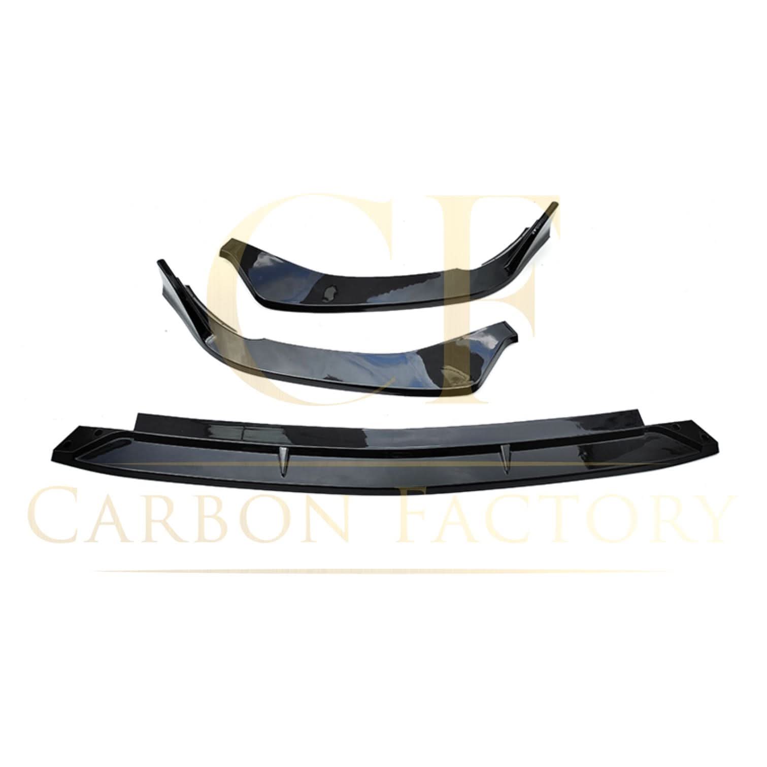Brabus Style Gloss Black Front Splitter for Mercedes Benz W206 C Class 22-Present - Carbon Factory