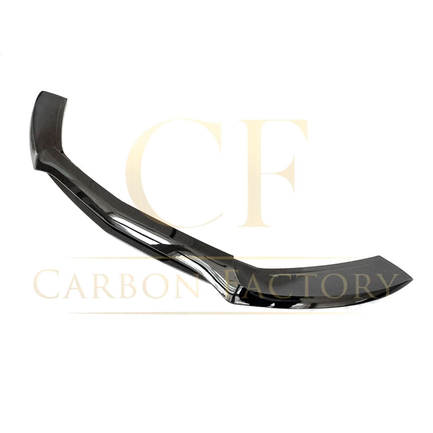 C43 Style Gloss Black Front Splitter for Mercedes Benz W205 C Class 15-18 - Carbon Factory