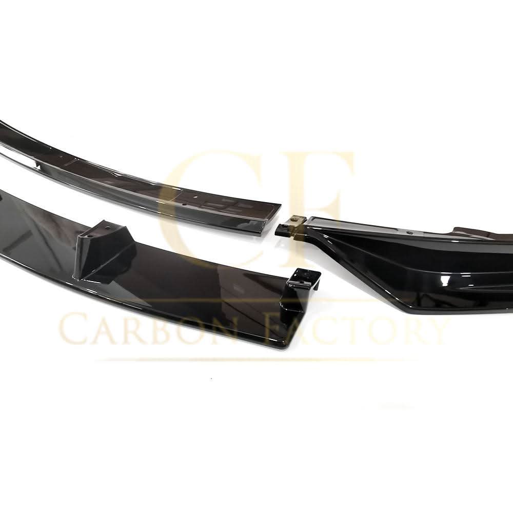 Competition Style Gloss Black Front Splitter for Tesla Model 3 16-23 - Carbon Factory