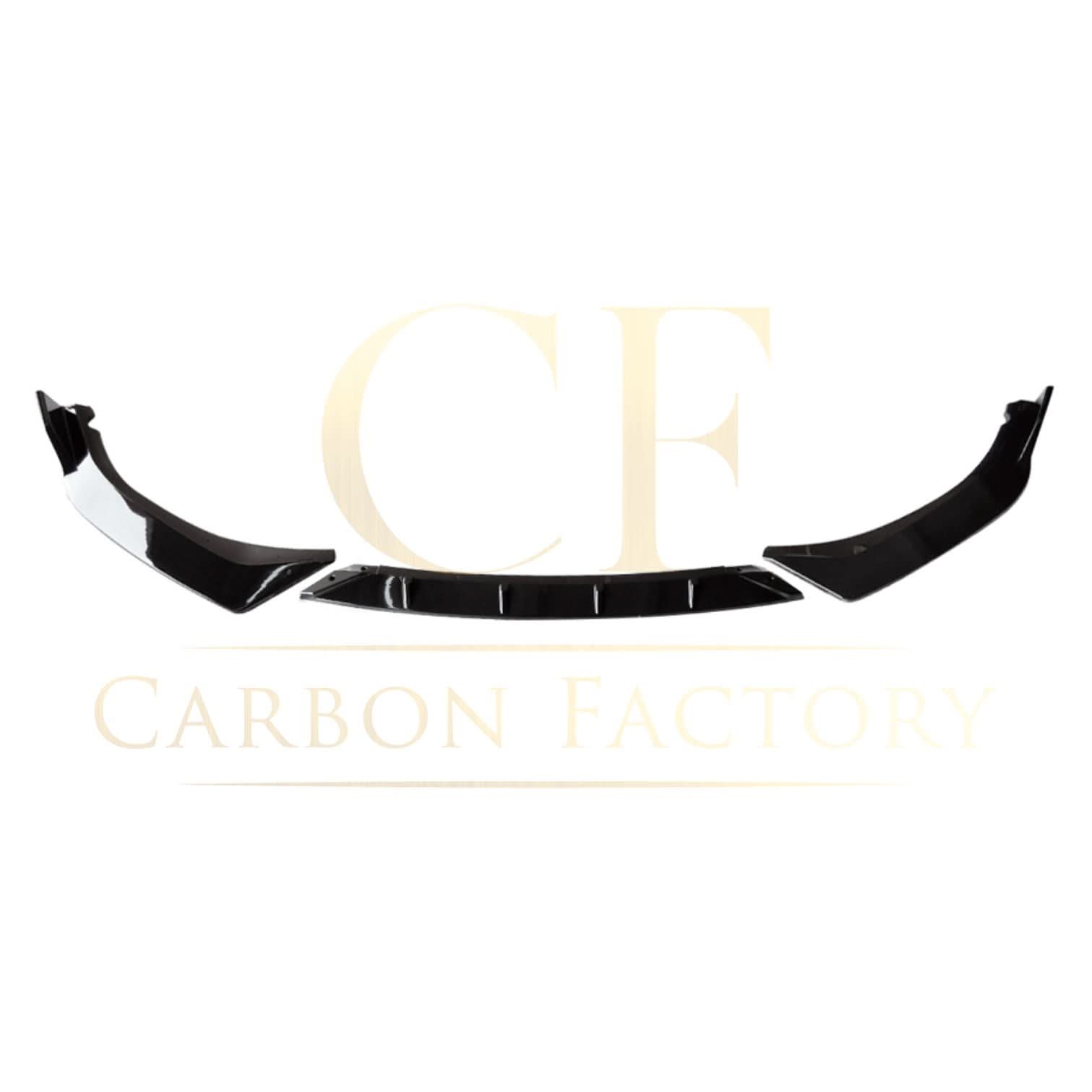 CS Style Gloss Black Front Splitter for BMW G30 G31 5 Series LCI 21-24 - Carbon Factory