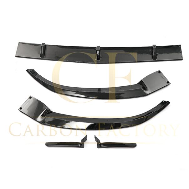 Edition 1 Style Gloss Black Front Splitter for Mercedes Benz W205 C Class 15-18 - Carbon Factory