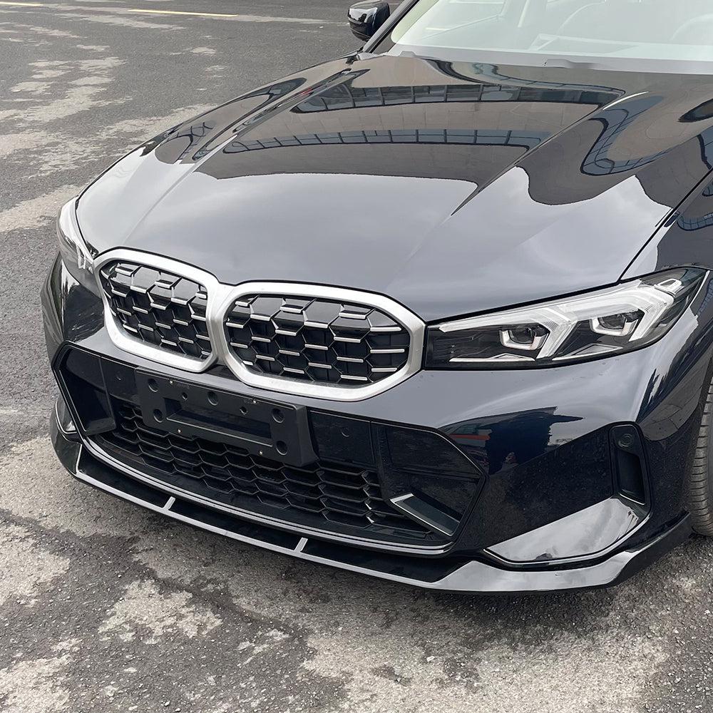 FD Style Gloss Black Front Splitter for BMW 3 Series G20 G21 LCI 23-Present - Carbon Factory