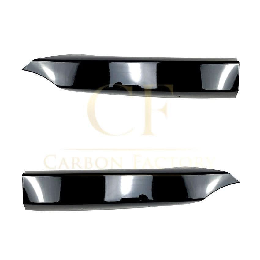 Gloss Black Front Bumper Covers for BMW 1 Series E82 E88 2007-2013 - Carbon Factory